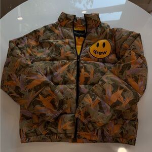 Drewhouse Birds of Paradise Camo Puffer Jacket